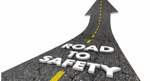 Road to safety graphic